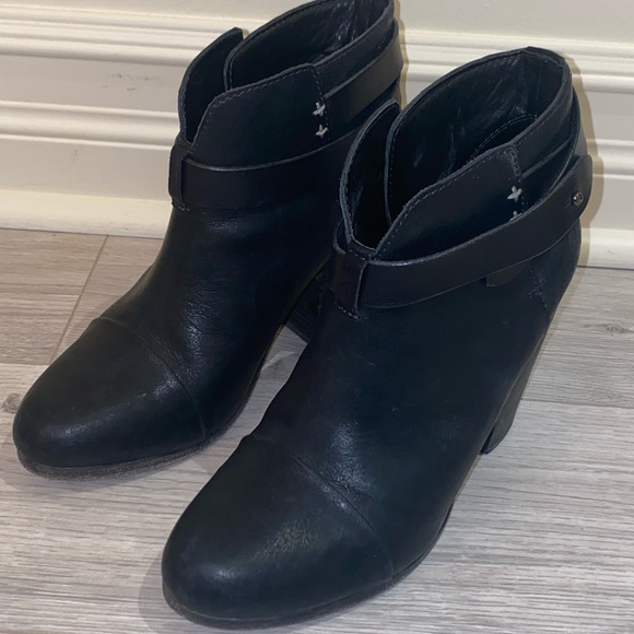 Rag & Bone block heeled booties - Picture 4 of 4